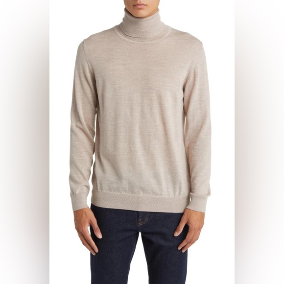 RICHARD 6630 MERINO WOOL TURTLENECK - Picture 1 of 3